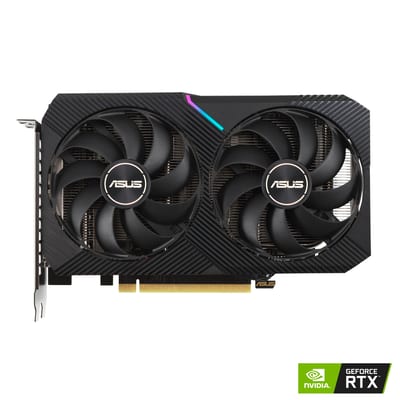 ASUS DUAL-RTX3060-O12G-V2: vista en perspectiva (1)