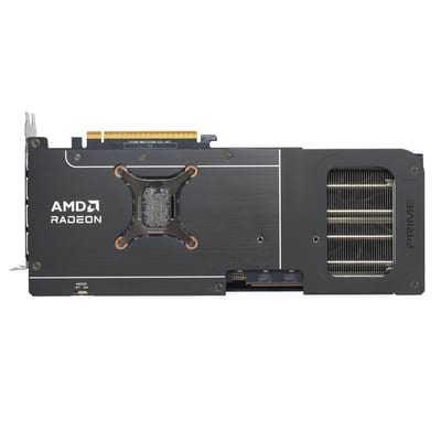 ASUS PRIME-RX9070-O16G-EVO: vista posterior (9)