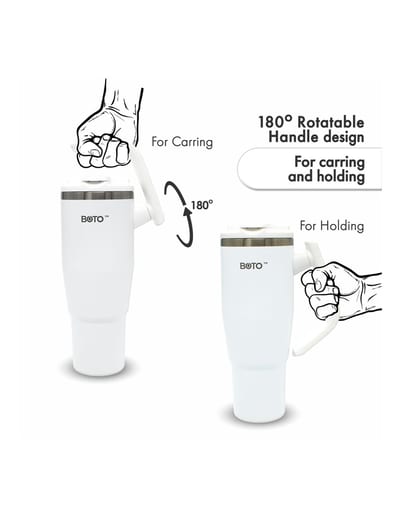 BOTO Gyro BG40-MW, 1,18 L / 40 oz, Moon White; vista y detalles oficiales 5.
