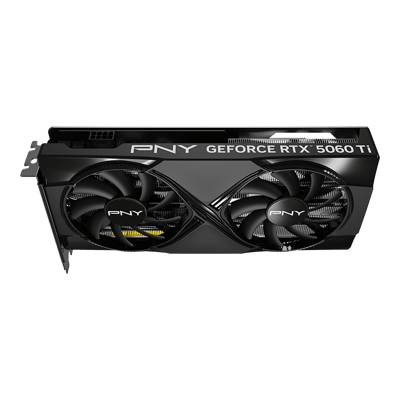 PNY GeForce RTX 5060 Ti 8GB Dual Fan — perfil superior