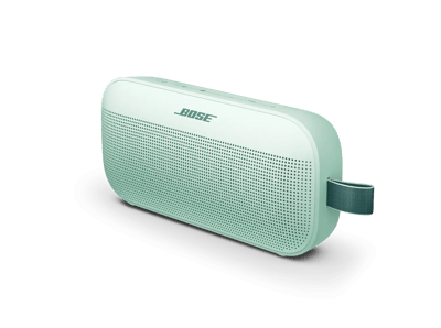 Parlante Bose SoundLink Flex 2nd Gen Dewdrop Mint, galería oficial del producto.