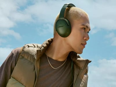 Audífonos Bose QuietComfort Headphones Cypress Green, galería oficial del producto.