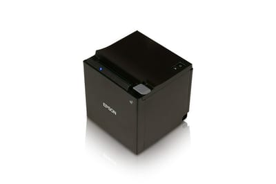 Epson TM-m30 original negra, vista superior en perspectiva