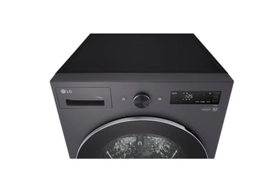 Lavadora secadora LG WD15EGNTSPG: vista superior
