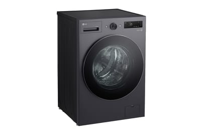 Lavadora secadora LG WD15EGNTSPG: perspectiva frontal izquierda