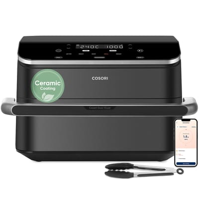 Freidora de aire Cosori Dual Blaze TwinFry 10 L con revestimiento cerámico, imagen oficial del fabricante