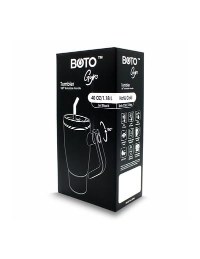 BOTO Gyro BG40-JB, 1,18 L / 40 oz, Jet Black; vista y detalles oficiales 11.