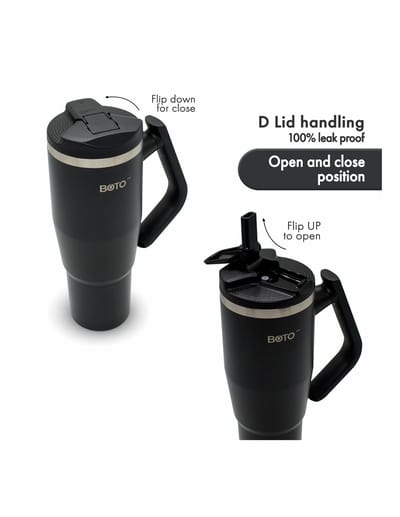BOTO Gyro BG40-JB, 1,18 L / 40 oz, Jet Black; vista y detalles oficiales 6.