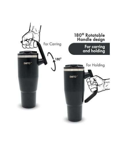BOTO Gyro BG40-JB, 1,18 L / 40 oz, Jet Black; vista y detalles oficiales 5.
