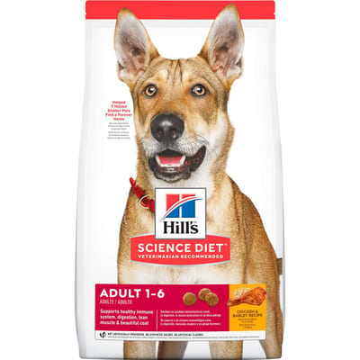 Hill's Science Diet Adult 1–6, alimento para perros, 3 kg
