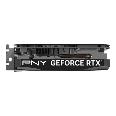 PNY GeForce RTX 5050 8GB Single Fan — perfil lateral