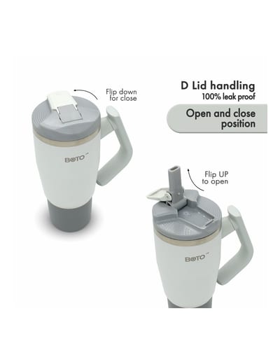 BOTO Gyro BG32-SV, 950 ml / 32 oz, Silver Bullet; vista y detalles oficiales 5.