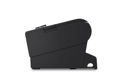 Epson TM-T88VII negra, vista lateral