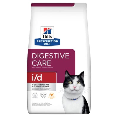 Hill's Prescription Diet i/d Digestive Care, alimento para gatos, 1,8 kg