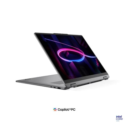 Lenovo Yoga 7i 2 en 1 16 WUXGA táctil, Core Ultra 7 355, 16GB RAM, 512GB SSD, Luna Grey, vista 11