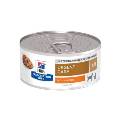 Hill's Prescription Diet a/d Urgent Care, alimento húmedo para perros y gatos, 156 g