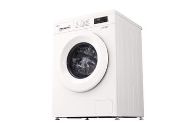 Lavadora LG WM9GWVFS6 9 kg 6 Motion DD Blanca, imagen 11: right side bottom view