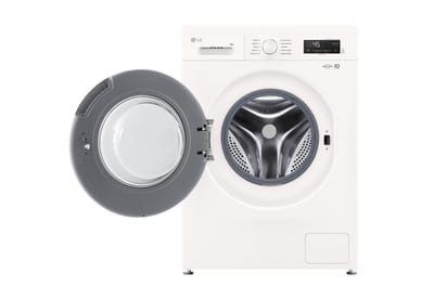 Lavadora LG WM9GWVFS6 9 kg 6 Motion DD Blanca, imagen 2: front view