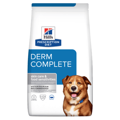 Hill's Prescription Diet Derm Complete, alimento para perros, 3 kg