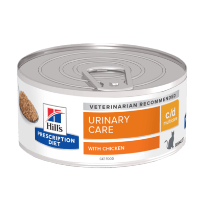 Hill's Prescription Diet c/d Urinary Care, alimento húmedo para gatos, 156 g