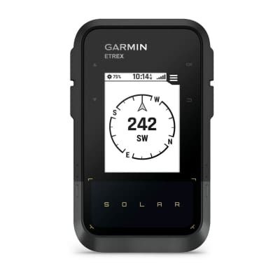 Garmin eTrex Solar, pantalla de brújula