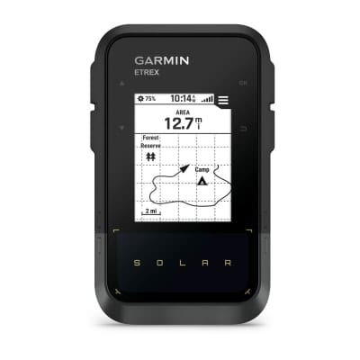 Garmin eTrex Solar, pantalla de cálculo de área