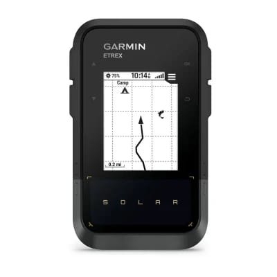 Garmin eTrex Solar, pantalla de recorrido