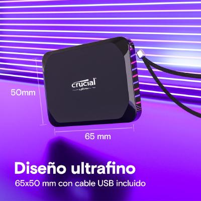 SSD Portátil Crucial X9 4TB - Imagen 5