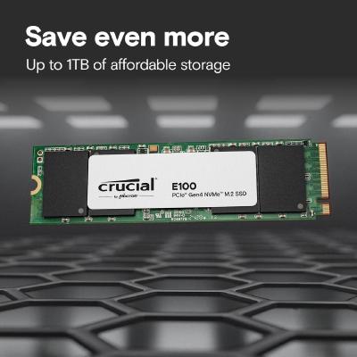 SSD Crucial E100 1TB PCIe Gen4 M.2 NVMe - Imagen 3