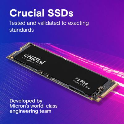 SSD Crucial P3 Plus 500GB NVMe PCIe M.2 CT500P3PSSD8 - Imagen 5