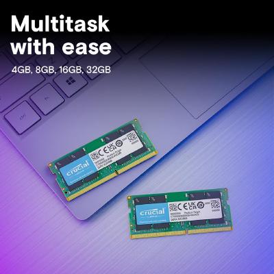 Memoria RAM Crucial 16GB DDR4 3200MHz CB16GS3200 para Portátil - Imagen 2