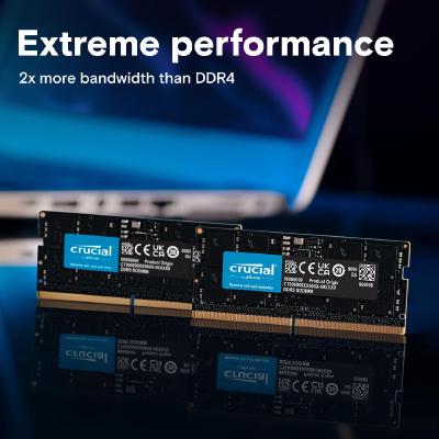 Memoria RAM Crucial 8GB DDR5 4800MHz CT8G48C40S5 para Portátil - Imagen 2
