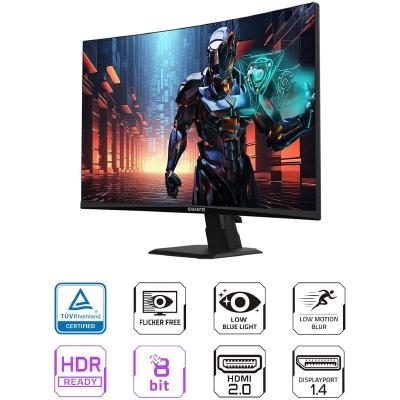 Monitor Gamer Curvo Gigabyte GS27QC 27" QHD 165Hz - Imagen 3