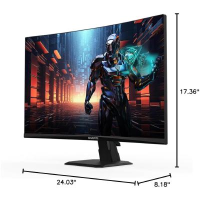 Monitor Gamer Curvo Gigabyte GS27QC 27" QHD 165Hz - Imagen 4