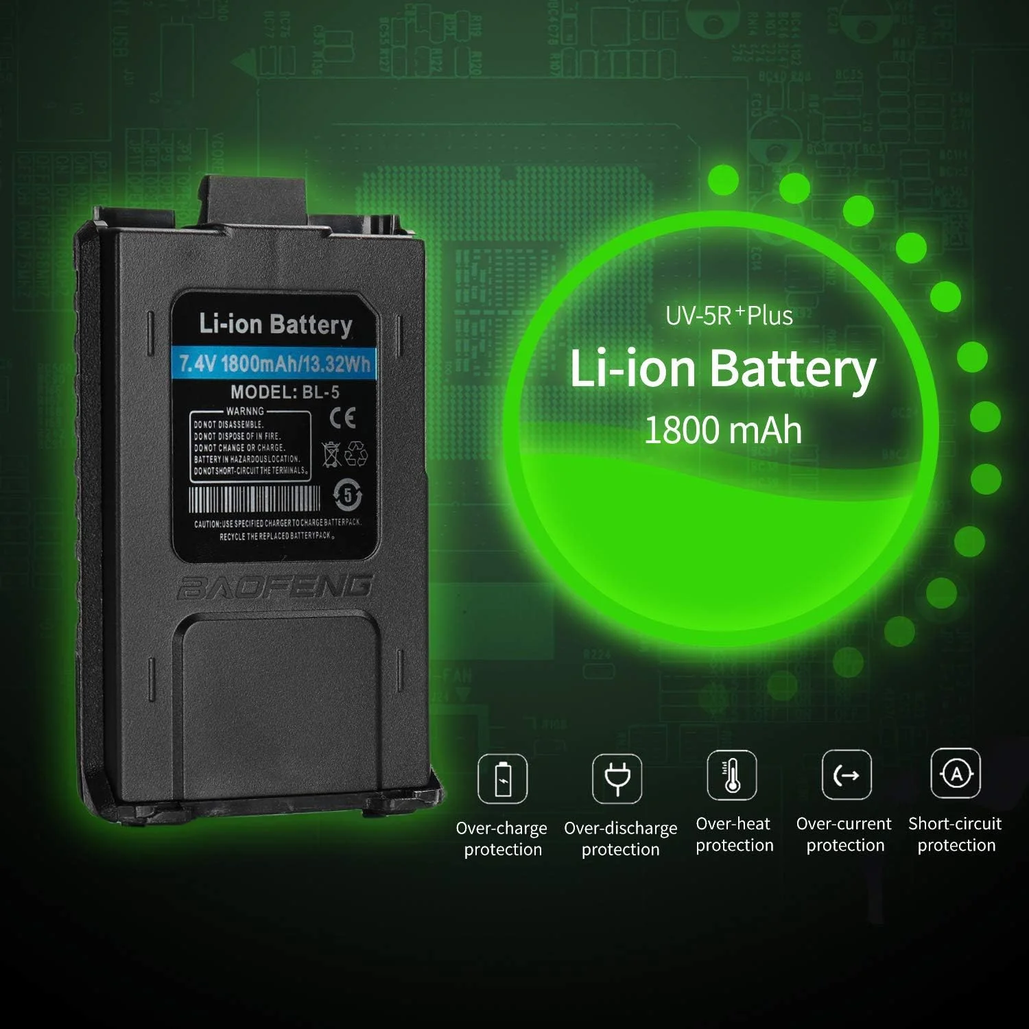 Radio Baofeng UV 5R+ Plus - Comunicación - imagen 4