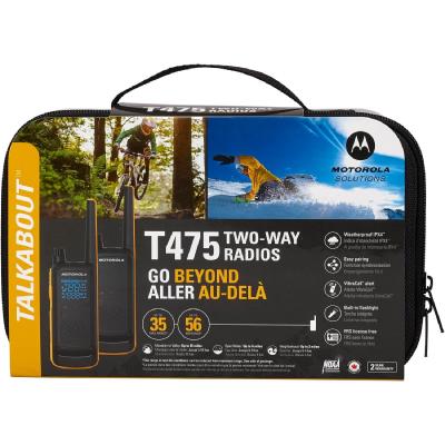 Motorola T475 Rechargeable Two-Way Radios (Dual Pack) - Imagen 6