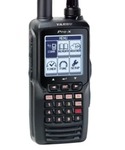 Alternative view of Radio Aeronáutica Yaesu FTA‑550L – VOR, ILS, COM y Pantalla LCD
