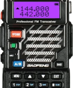 Radio Baofeng UV‑5R+ Plus – VHF/UHF, Doble Banda y 128 Canales